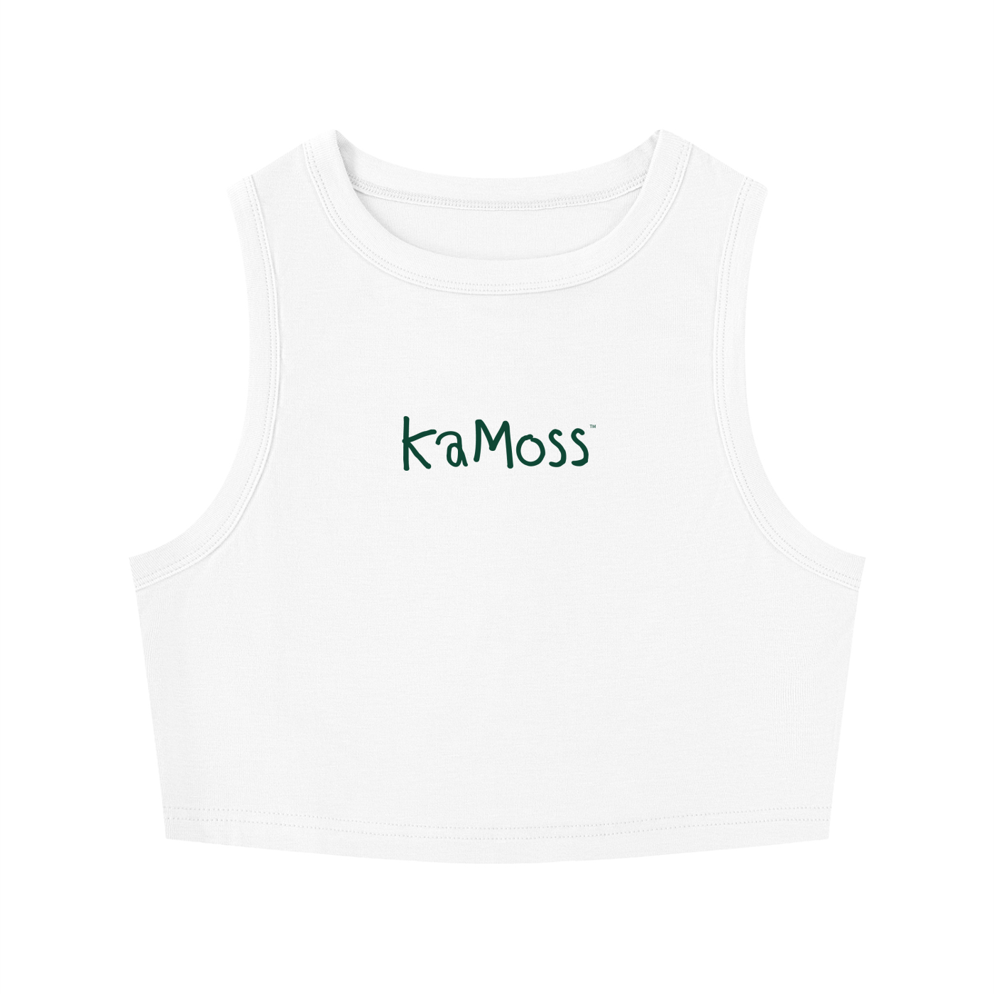 Women's Tight Crewneck Crop Tank Top