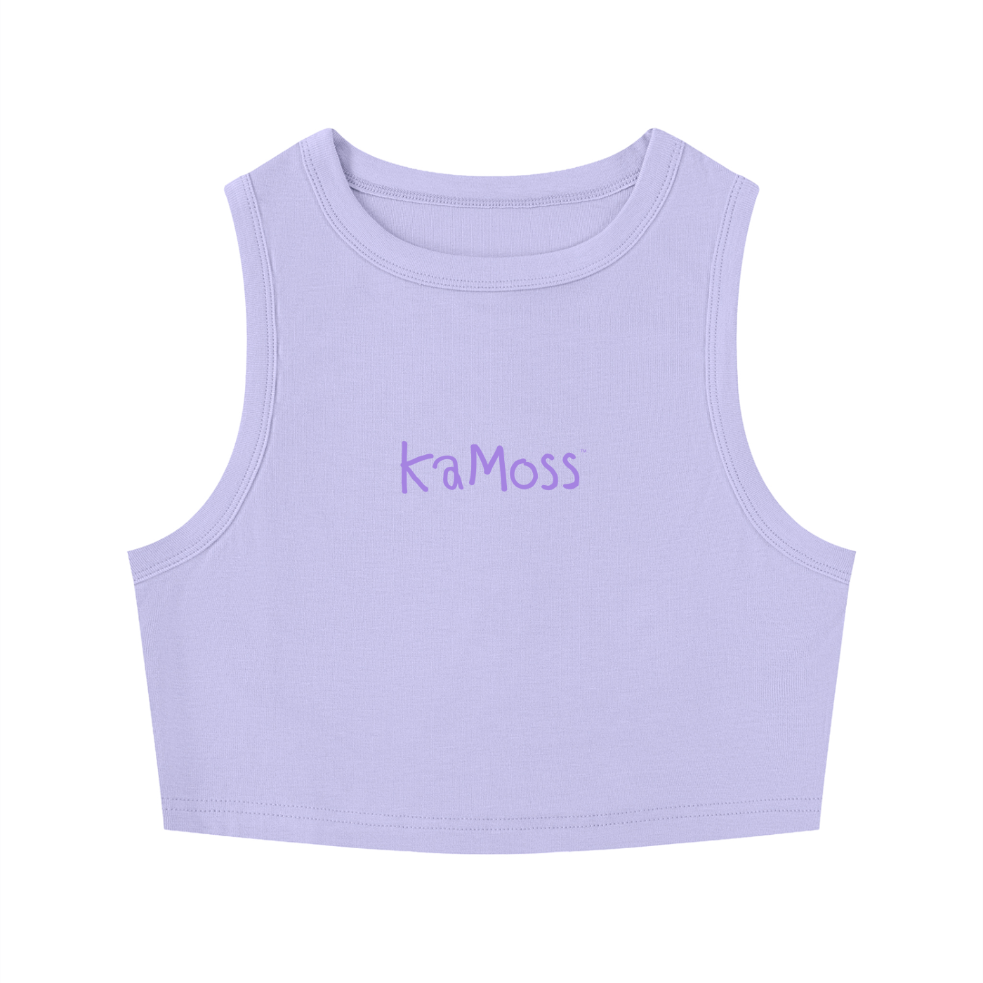 Women's Tight Crewneck Crop Tank Top