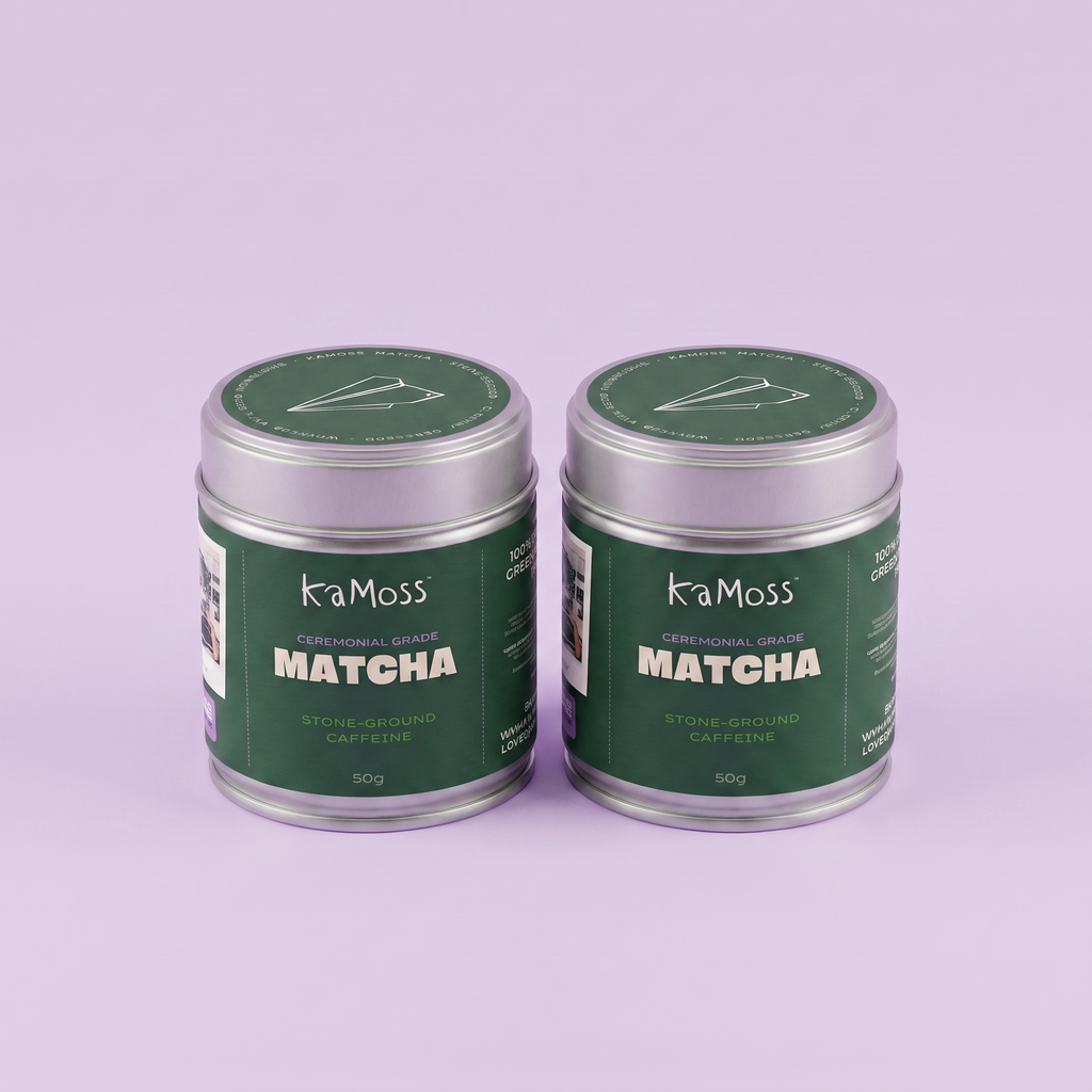 KaMoss Ceremonial Matcha - 2 tin bundle