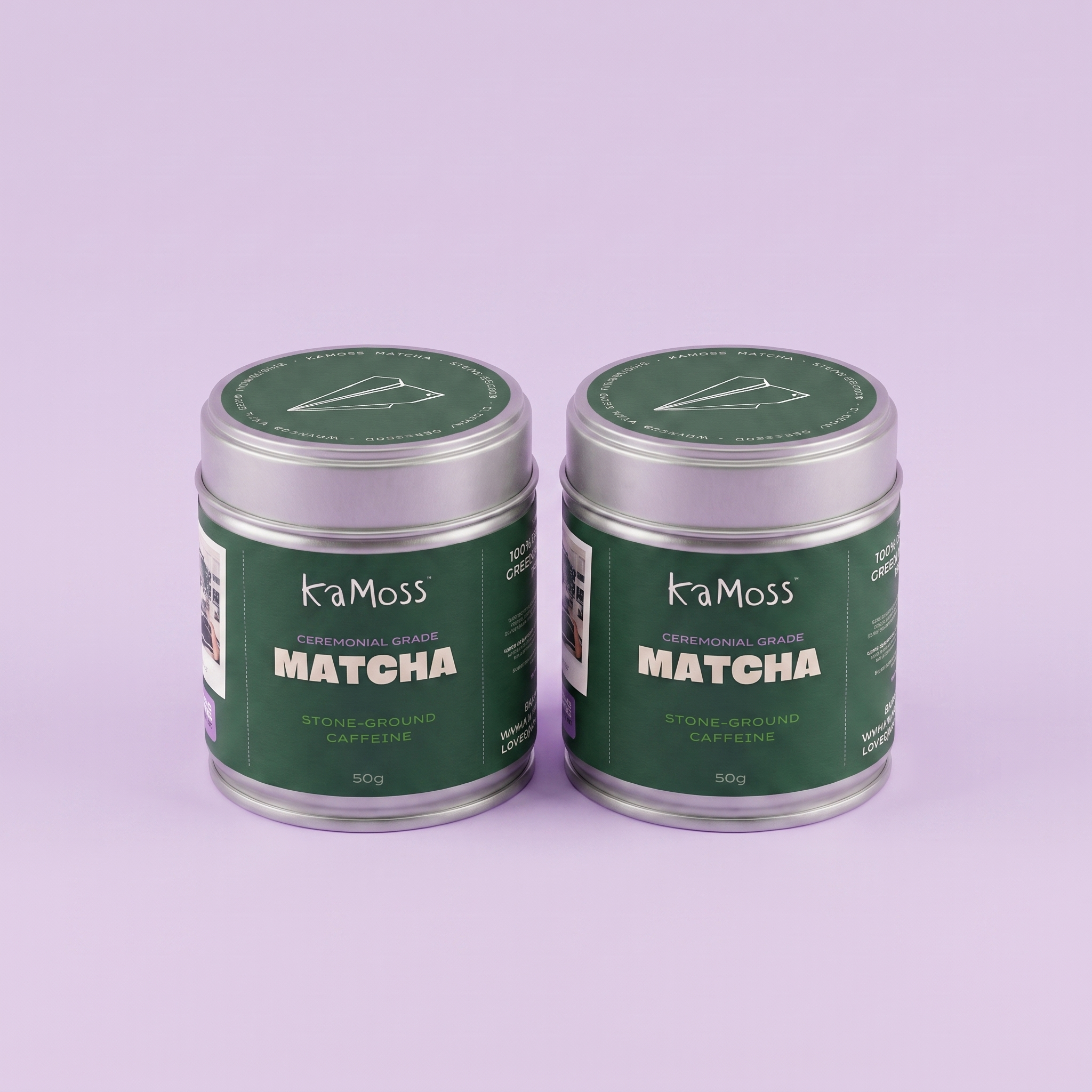 KaMoss Ceremonial Matcha - 2 tin bundle