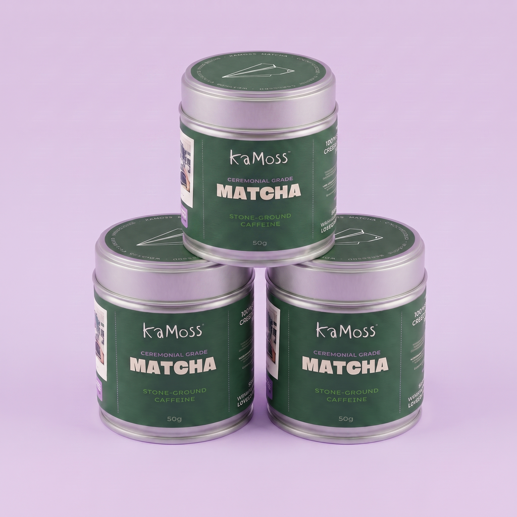 KaMoss Ceremonial Matcha - 3 tin bundle